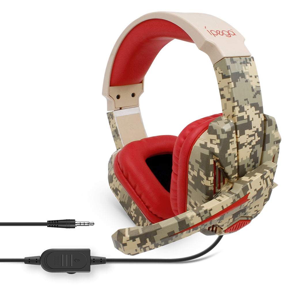 IPEGA PG-R005 3.5mm Wired Gaming Headphone Stereo Music Headset with Adjustable Angle Microphone for PS4 Xbox One Computer Phone IPEGA PG-R005 3.5mm Wired Gaming Headphone Stereo Music Headset with Adjustable Angle Microphone for PS4 Xbox One Computer Phone